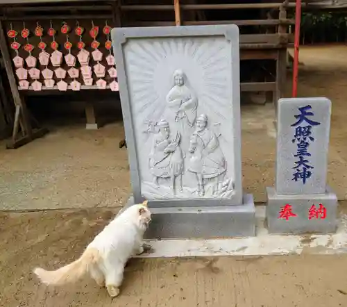 鎌数伊勢大神宮の動物