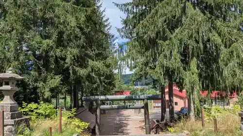喜茂別神社の景色