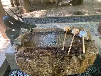 亀戸 香取神社の手水舎