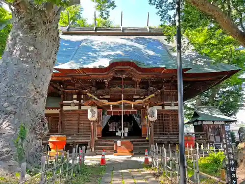 湯福神社の本殿