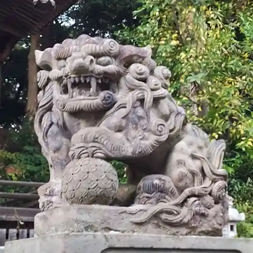 大甕神社の狛犬