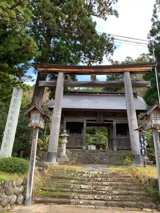 鳥海山大物忌神社蕨岡口ノ宮(山形県)