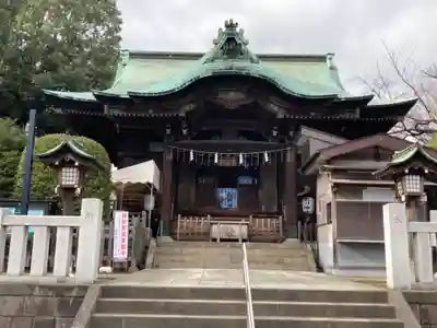 桐ヶ谷氷川神社の本殿・本堂