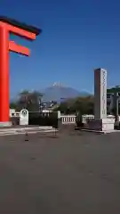 富士山本宮浅間大社の景色