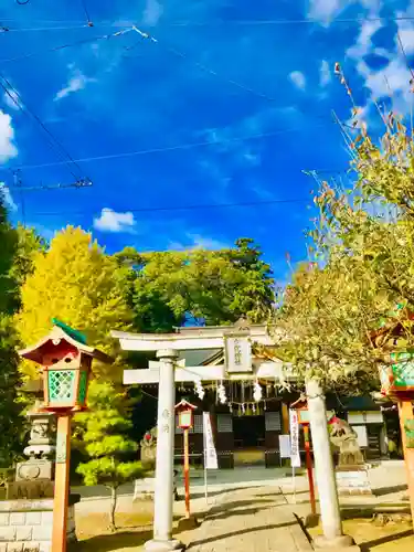 女化神社の鳥居