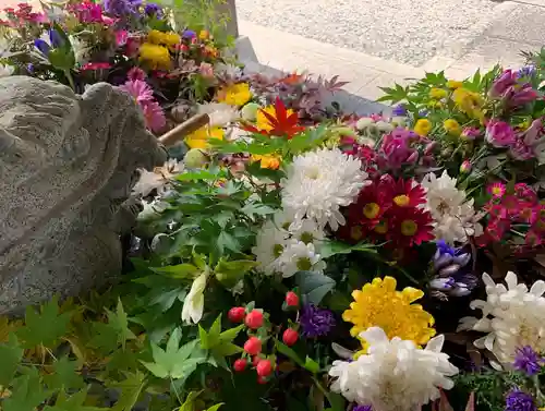 滑川神社 - 仕事と子どもの守り神の手水