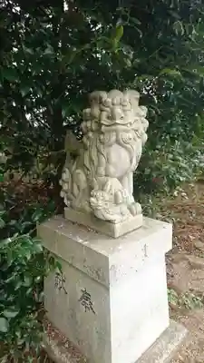志波姫神社の狛犬