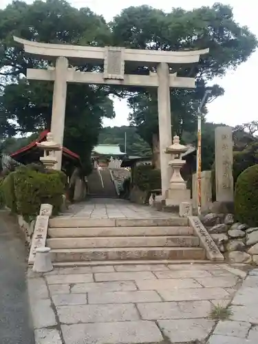 富島八幡神社の鳥居