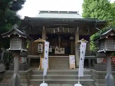 上目黒氷川神社の本殿・本堂