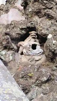 成田山新勝寺の狛犬