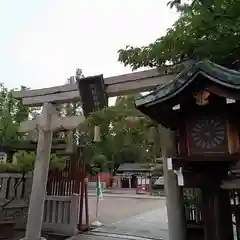阿部野神社の鳥居