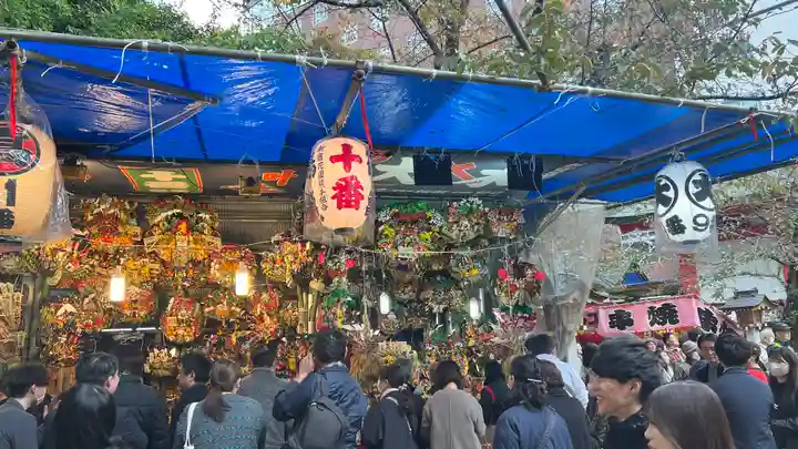 花園神社のお祭り