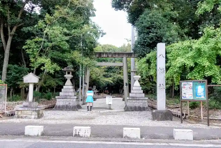 八幡社(柏井町)の鳥居