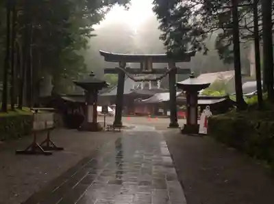 日光二荒山神社の鳥居