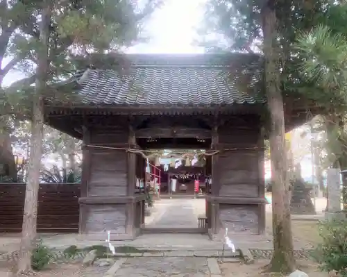 三島神社の山門