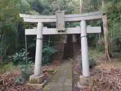 吉田杉山神社の鳥居