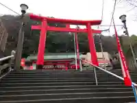 徳島眉山天神社の鳥居