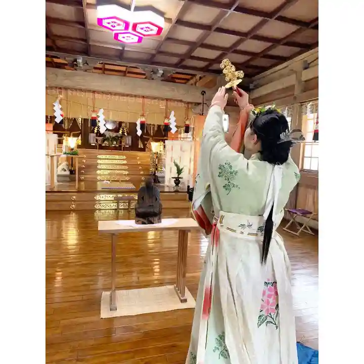 釧路一之宮 厳島神社の本殿・本堂