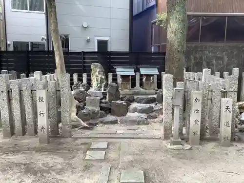 八幡社（大秋八幡社）の末社・摂社