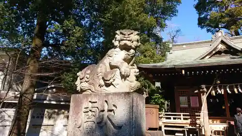 八雲氷川神社の狛犬