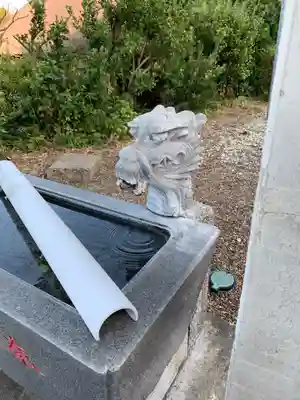 熊野神社の手水舎