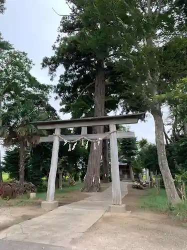 熊野神社の鳥居