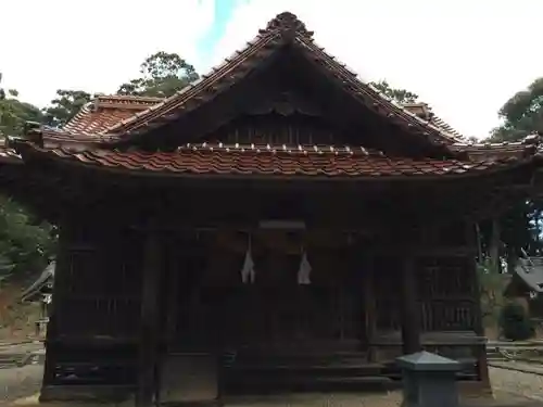 朝山神社の本殿