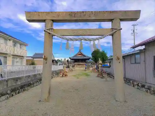 熊野神社の鳥居