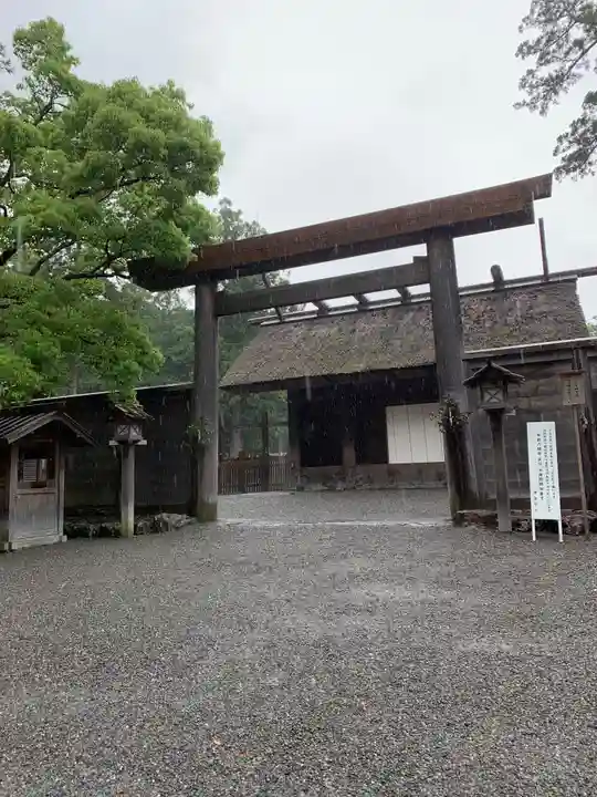 伊勢神宮外宮(豊受大神宮)の鳥居