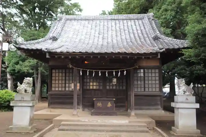 日進神社の本殿・本堂