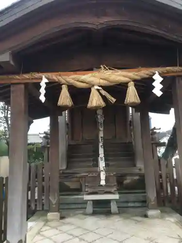 白銀神社の本殿