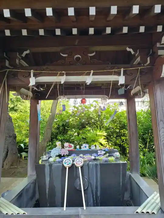 法輪寺の手水舎