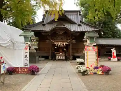 田無神社の本殿・本堂