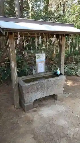 胎安神社の手水舎
