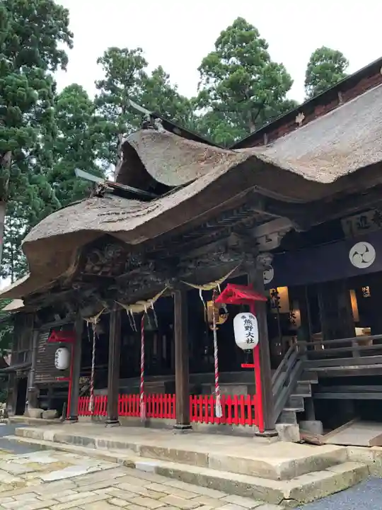 熊野大社の本殿・本堂