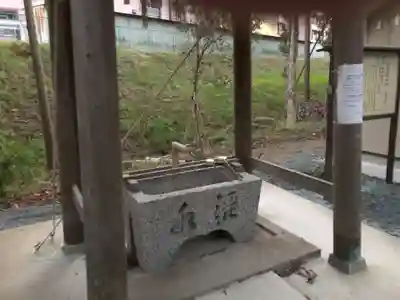 加良比乃神社の手水舎