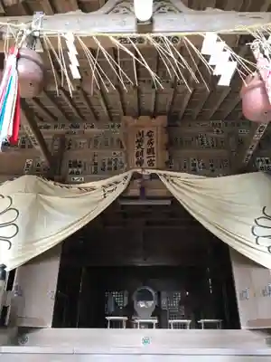 洲崎神社の本殿・本堂