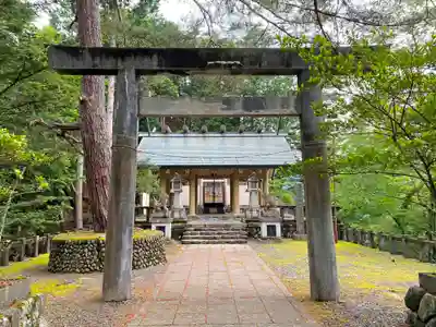 小河内神社の鳥居