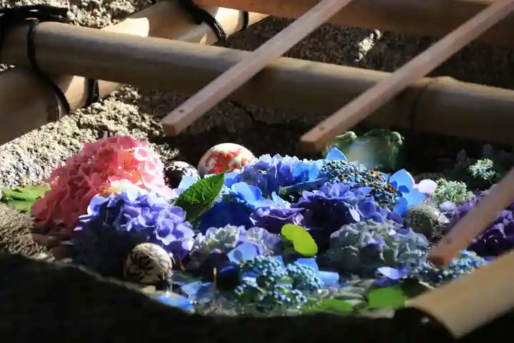 阿久津「田村神社」(郡山市阿久津町)旧社名:伊豆箱根三嶋三社の手水舎