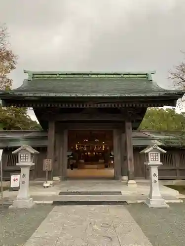 宗像大社の本殿・本堂