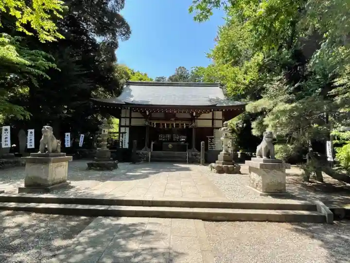 三ケ尻八幡神社の本殿・本堂