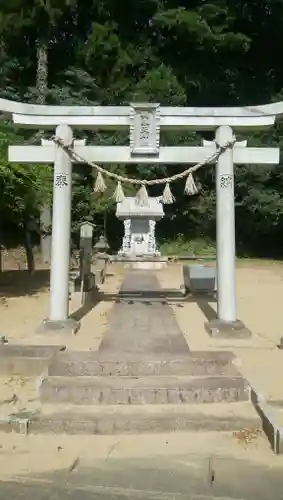 鶴来天神社の鳥居