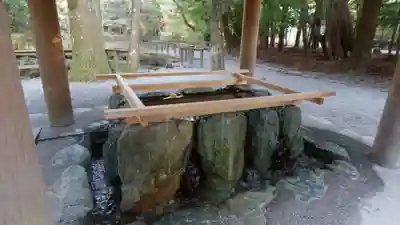 伊勢神宮内宮(皇大神宮)の手水舎