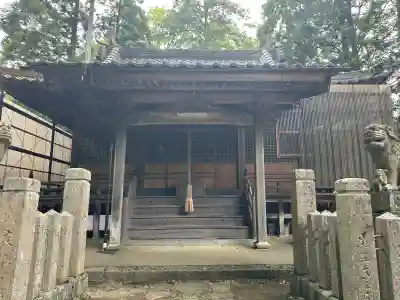 倭文神社の本殿・本堂