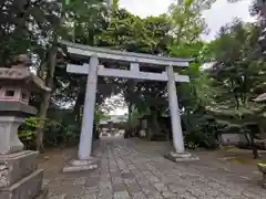 武蔵野八幡宮の鳥居