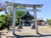 伊奈里社(稲荷崎)の鳥居