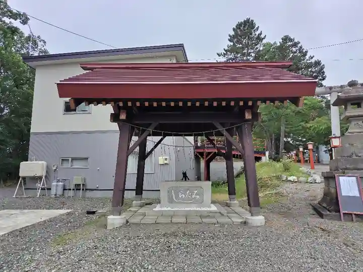 滝上神社の手水舎