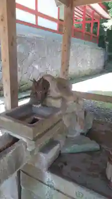 大原八幡宮の手水舎