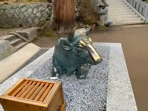 牛伏寺の狛犬