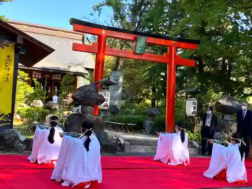 真田神社の神楽